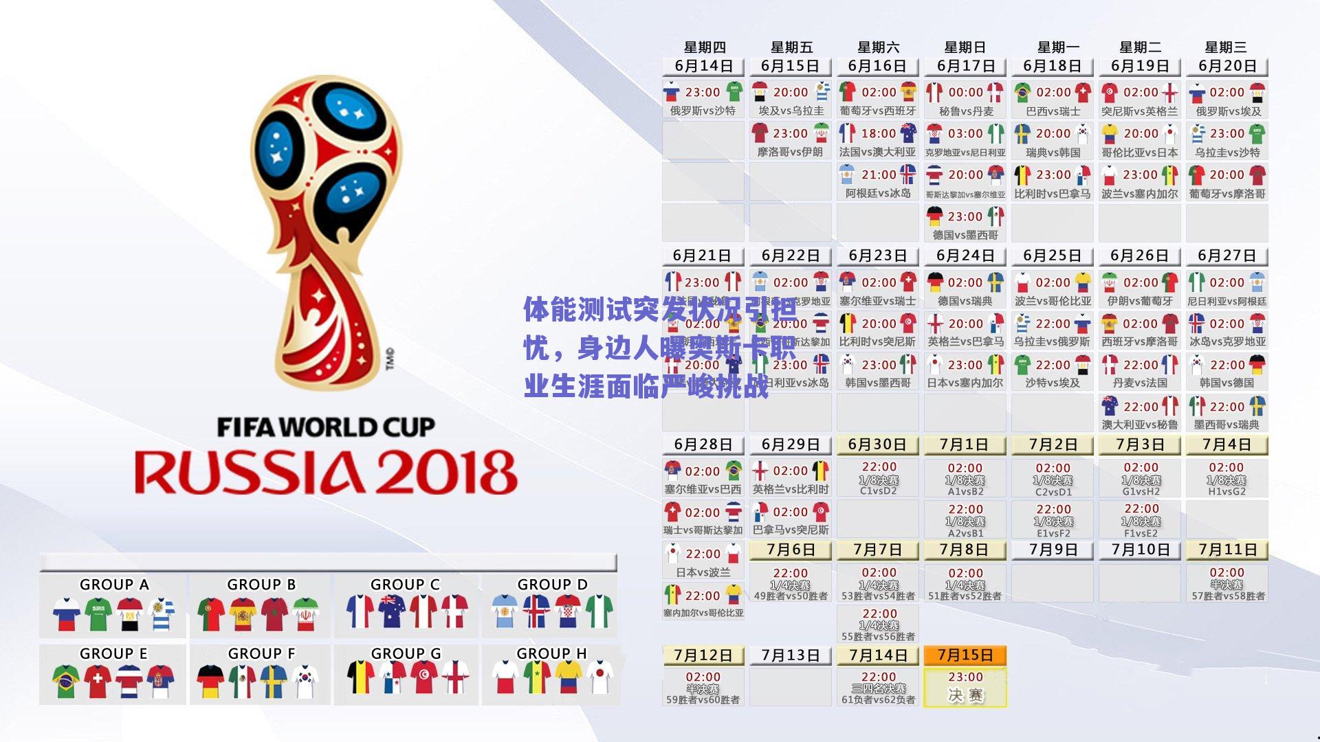 体能测试突发状况引担忧，身边人曝奥斯卡职业生涯面临严峻挑战